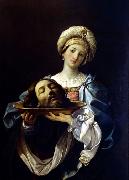 Guido Reni Salome with the Head of John the Baptist oil painting reproduction